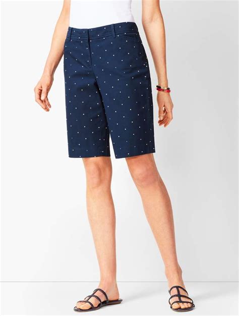 talbots bermuda shorts|bermuda length shorts women's.